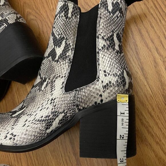 NEW! tony bianco hampton natural snake point toe western boots size US 7 - Picture 13 of 13